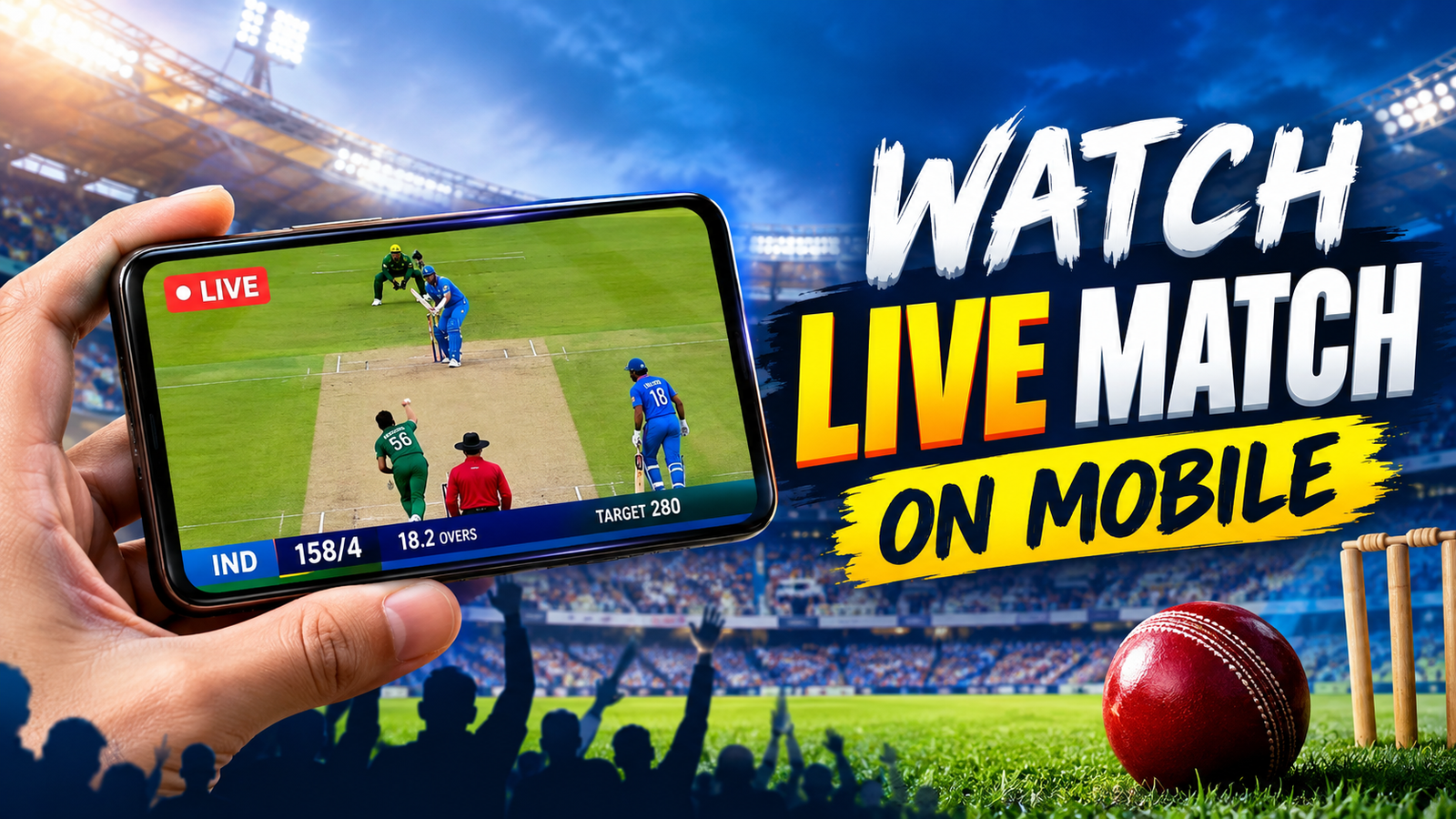 Best Apps to watch live cricket match 2027